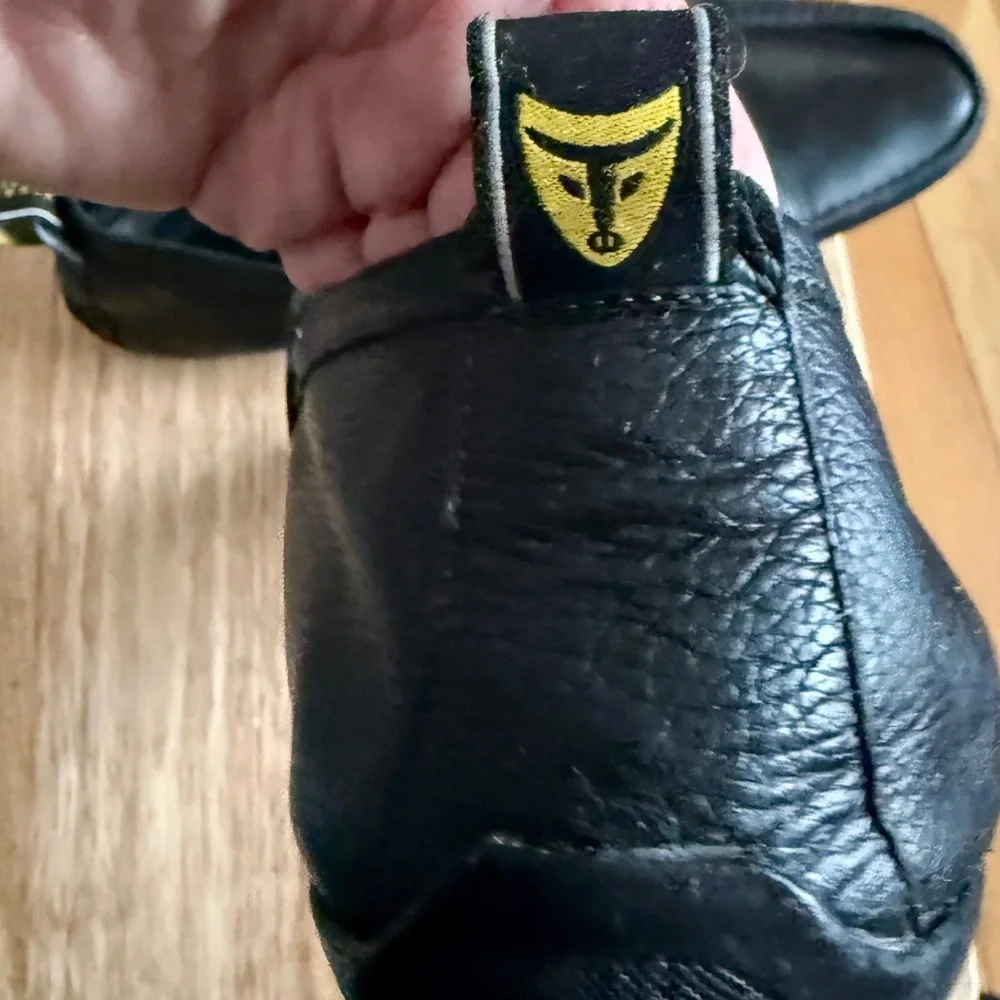 Michael Toschi‎ Onda Classic Black Men's Calf Leather Driving Loafers